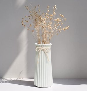 Vase Weiß aus Keramik