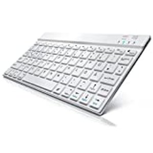 CSL - Ultra Slim Bluetooth Tastatur Aluminium-Gehäuse - Bluetooth 3.0 Wireless - Deutsches Layout - 