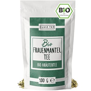 100 Gramm Frauenmanteltee Bio aus Bayern - Frauenmantel Tee I 100% natürlich aus Biologischem Anbau 