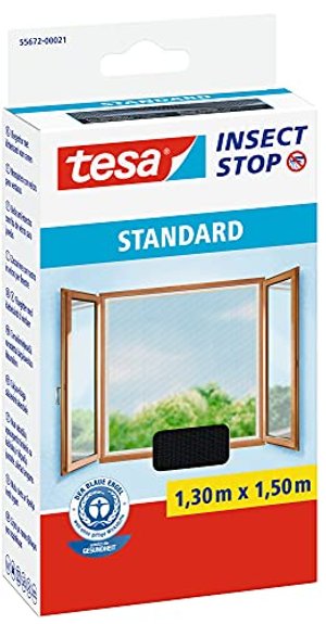 Tesa Insect Stop Standard-Fliegengitter für Fenster