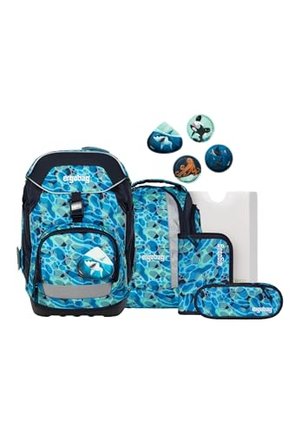 ergobag pack Set ergonomischer Schulrucksack Flexibel 6-teilig Set 1. Klasse Grundschule für Mädchen