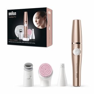 Braun FaceSpa Pro Beauty Set mit Gesichtsepilierer Damen