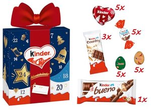 kinder Mix Geschenk Adventskalender