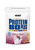 WEIDER Protein 80 Plus Eiweißpulver, Waldfrucht-Joghurt