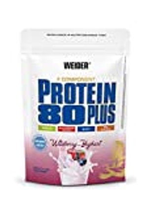 WEIDER Protein 80 Plus Eiweißpulver, Waldfrucht-Joghurt