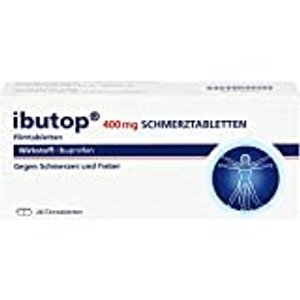ibutop 400 mg Schmerztabletten Filmtabletten, 20 St