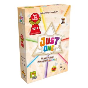 Just One, Partyspiel, Spiel des Jahres 2019, 3-7 Spieler, Ab 8+ Jahren