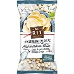 De Rit - Kichererbsen-Chips Meersalz - 75 g - 8er Pack