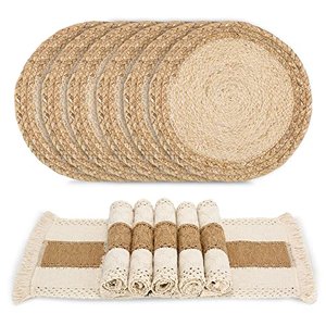 Zology Handgefertigte Boho-Tischsets