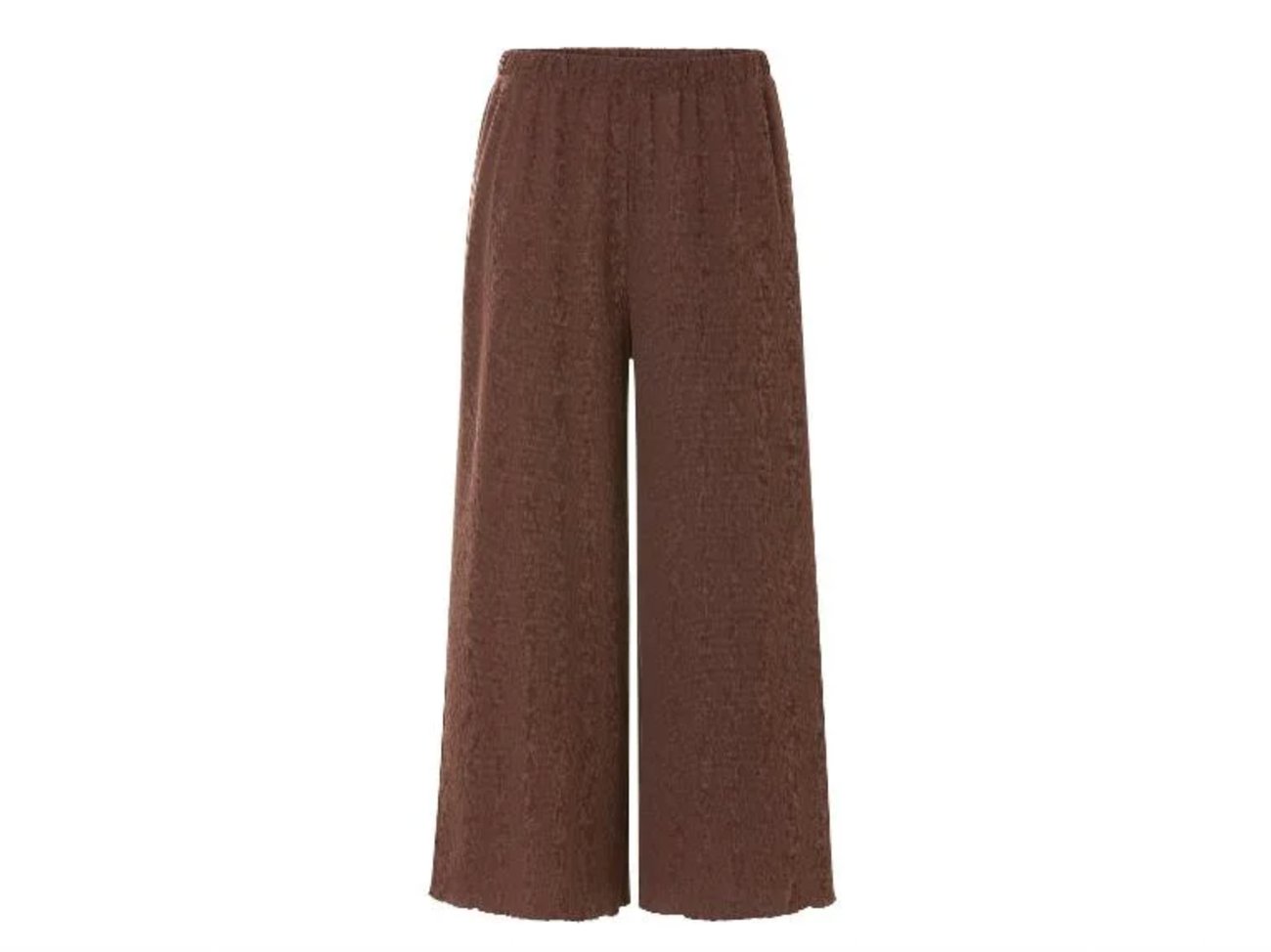 Damen Culotte, in modischer Crinkle-Qualität