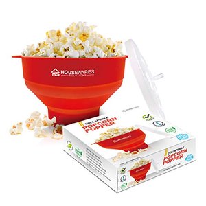 Collapsible Microwave Hot Air Popcorn Popper Bowl