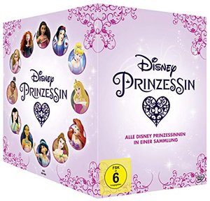Alle Disney-Prinzessinnen in einer Sammlung [12 DVDs]