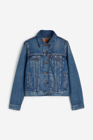 Original Trucker Jacket - Blau - Damen