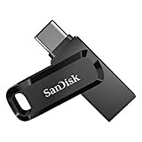 SanDisk Ultra 128GB Dual Drive Go USB Type C Flash-Laufwerk, Schwarz