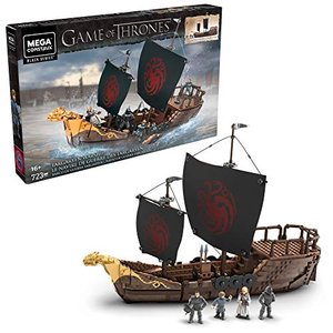 Mega Construx GPB29 - Game of Thrones Targaryen Kriegsschiff