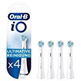 Oral-B iO Ultimative Reinigung Aufsteckbürsten für elektrische Zahnbürste, 4 Stück