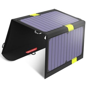 X-DRAGON Solar-Ladegerät, 20W 2-Port USB