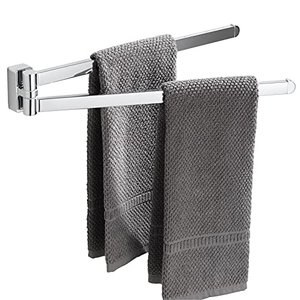 verchromter Handtuchhalter aus Edelstahl