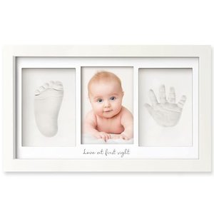 Baby Handabdruck und Fußabdruck Set