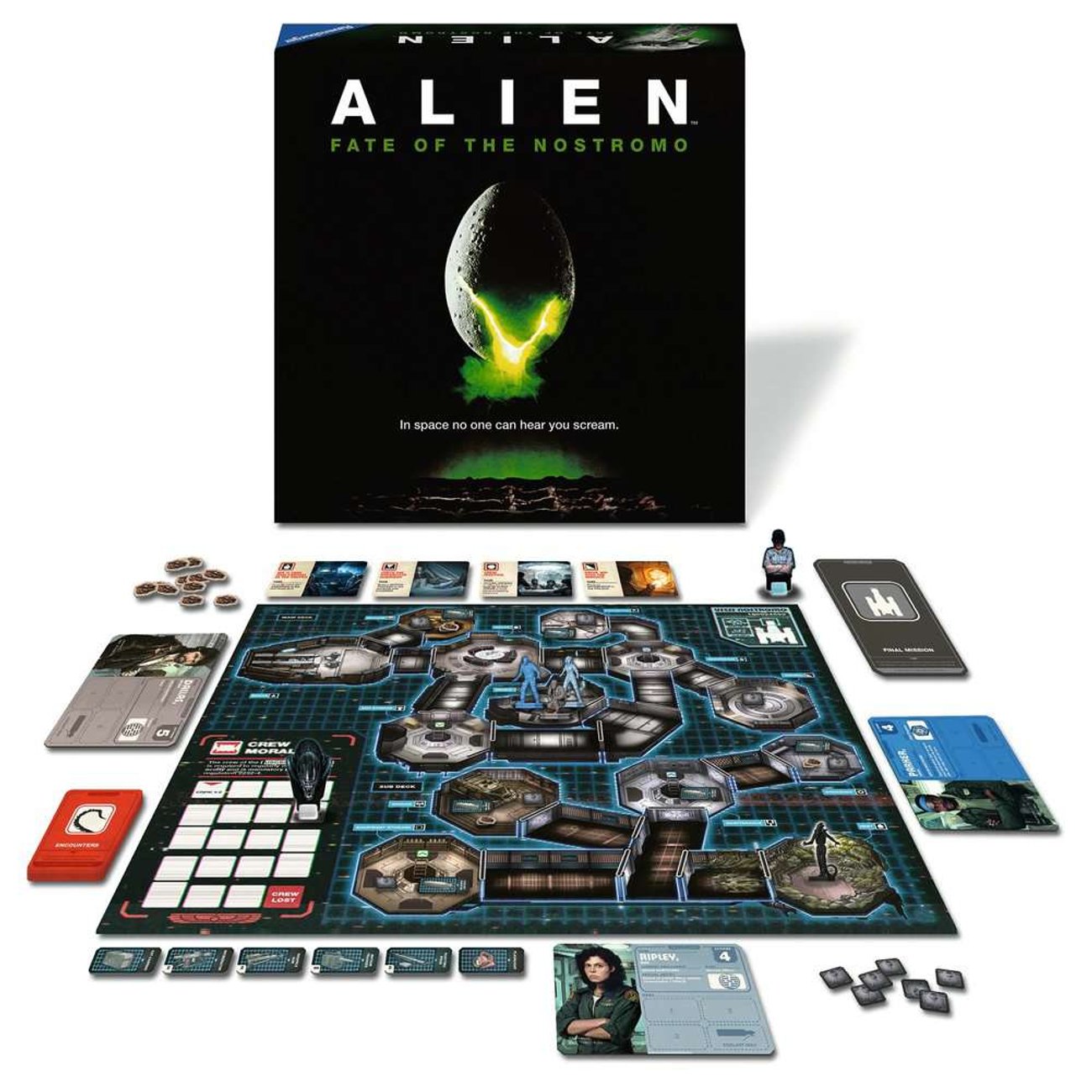 Alien: Fate of The Nostromo Brettspiel