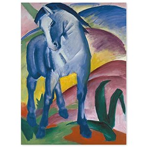 Franz Marcs Blaues Pferd als Poster