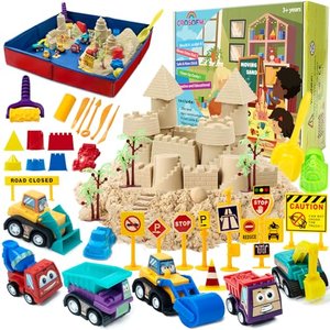 CROSOFMI Magic Sand Set für Kinder