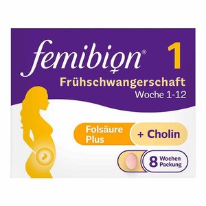 Femibion 1 Frühschwangerschaft Tabletten 8-Wochen-Packung 56 St Tabletten