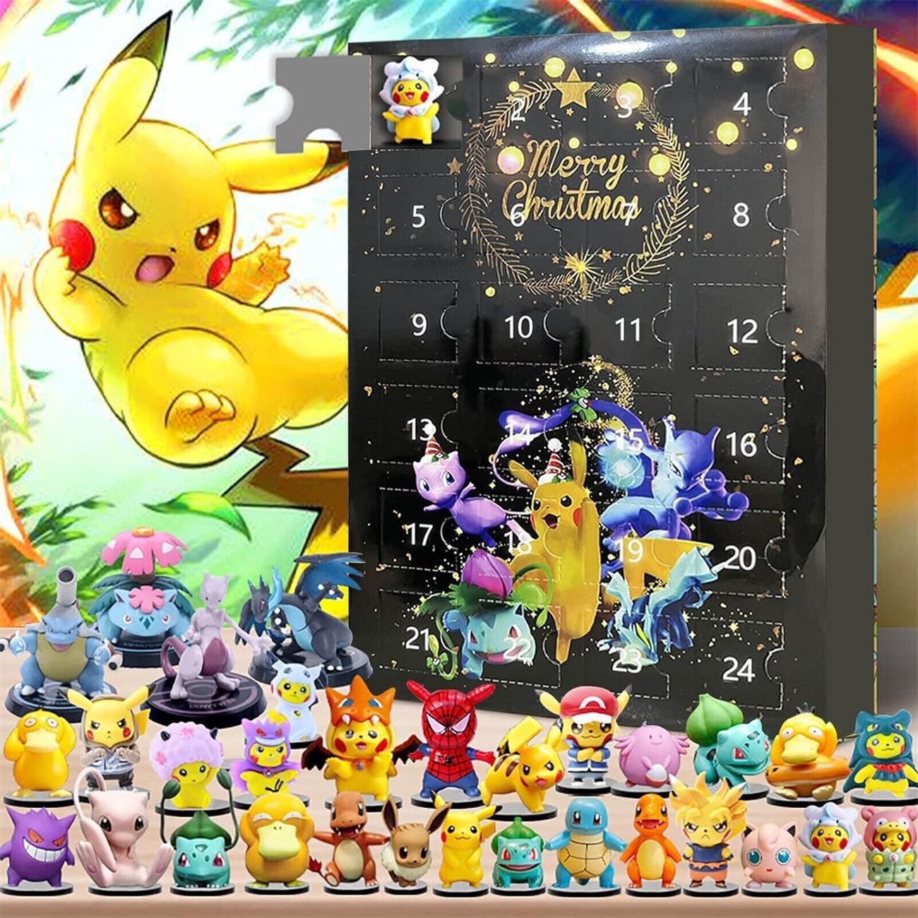 Merry Christmas Pokémon 2024 Adventskalender