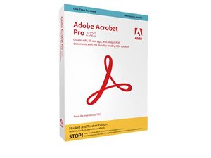 Adobe Acrobat Pro 2020 deutsch für Studenten und Lehrer (Nachweis erforderlich)|EDU||Retail|1 Gerät|