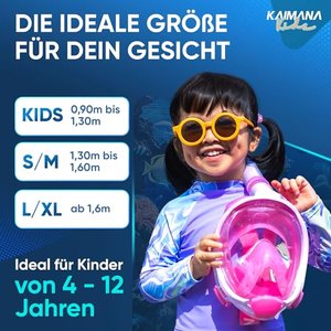 Kaimana Schnorchelmaske Kinder