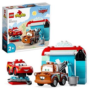 LEGO DUPLO Disney and Pixar's Cars Lightning McQueen & Mater in der Waschanlage
