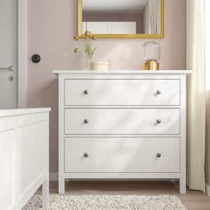 HEMNES Kommode mit 3 Schubladen