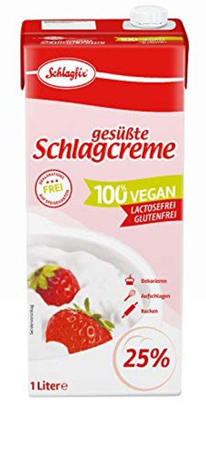 Schlagfix gesüßte Schlagcreme auf Pflanzenfettbasis, 1000 ml