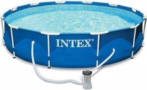 Intex 28202GN Metal Frame Pool - Aufstellpool -  Ø 305 x 76 cm