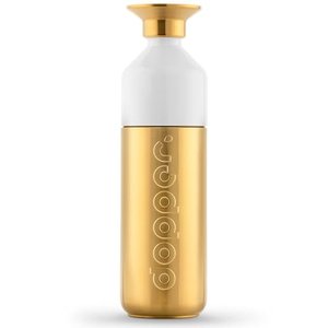 Dopper Steel Gold Trinkflasche 800ml - Edelstahl Wasserflasche