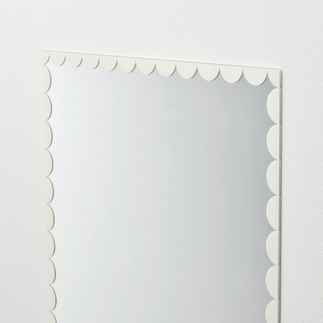 RUNDOXEL Spiegel - weiß 30x40 cm