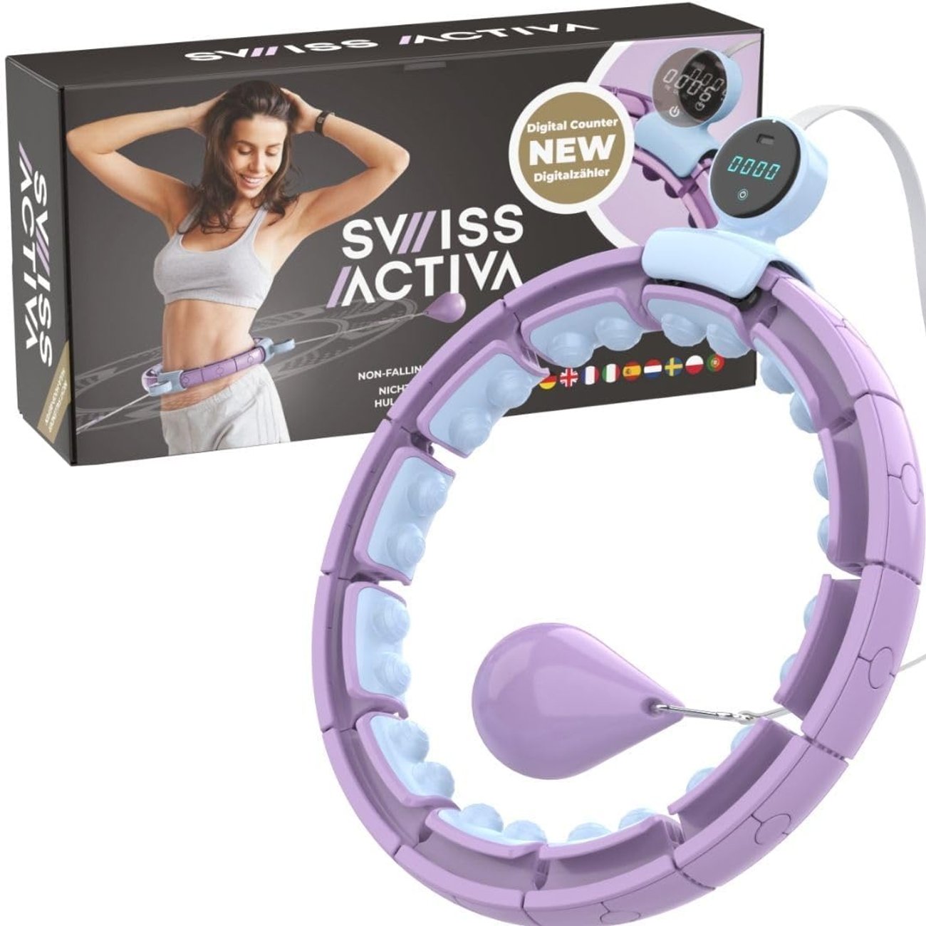 Swiss Activa+ Smart Hula Hoop S6+