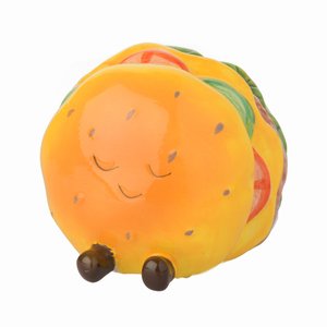 Kleine Spardose im Burger-Design