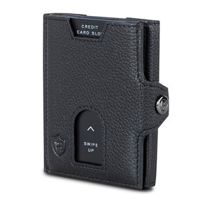 VON HEESEN Slim Wallet mit RFID Schutz - Geldbörse Herren klein - Mini Geldbeutel Damen Portmonee - 
