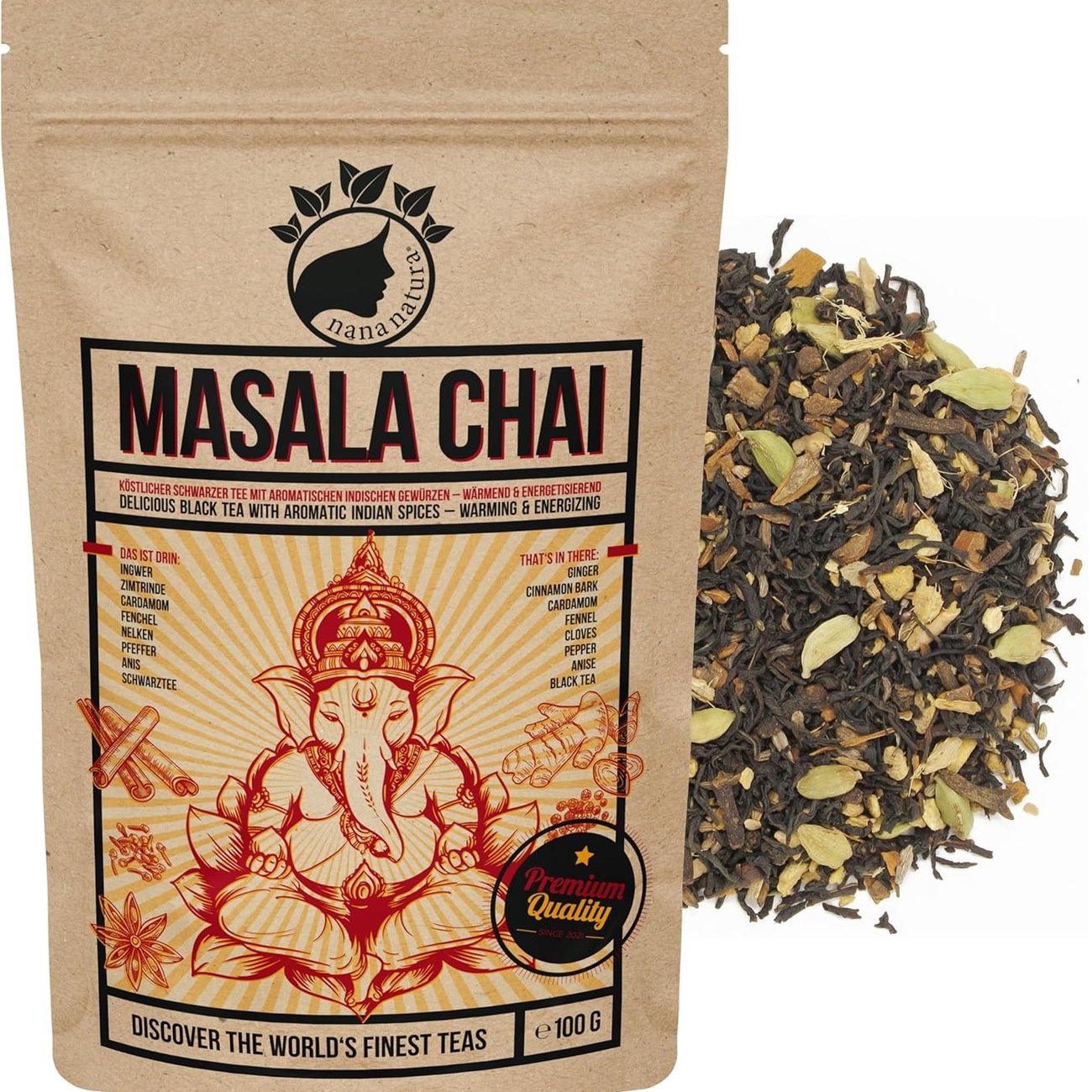 NanaNatura's – MASALA CHAI Teeblätter