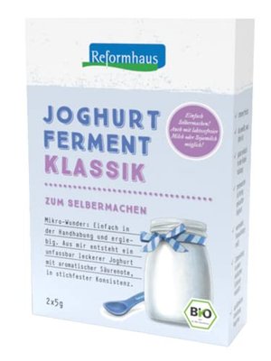 Reformhaus Joghurt-Ferment, mild probiotisch bio