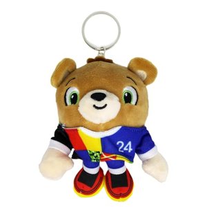 UEFA Euro 2024 - Plüsch Schlüsselanhänger/Keyring Maskottchen Albärt