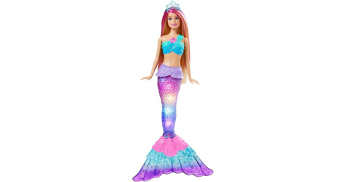 Barbie Zauberlicht Meerjungfrau Puppe (leuchtet), Barbie Dreamtopia