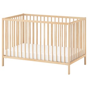 SNIGLAR Babybett - Buche 60x120 cm