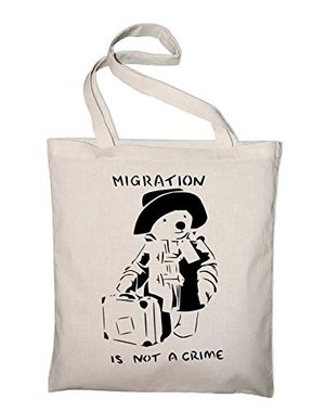 Migration Is Not A Crime Paddington-Jutebeutel