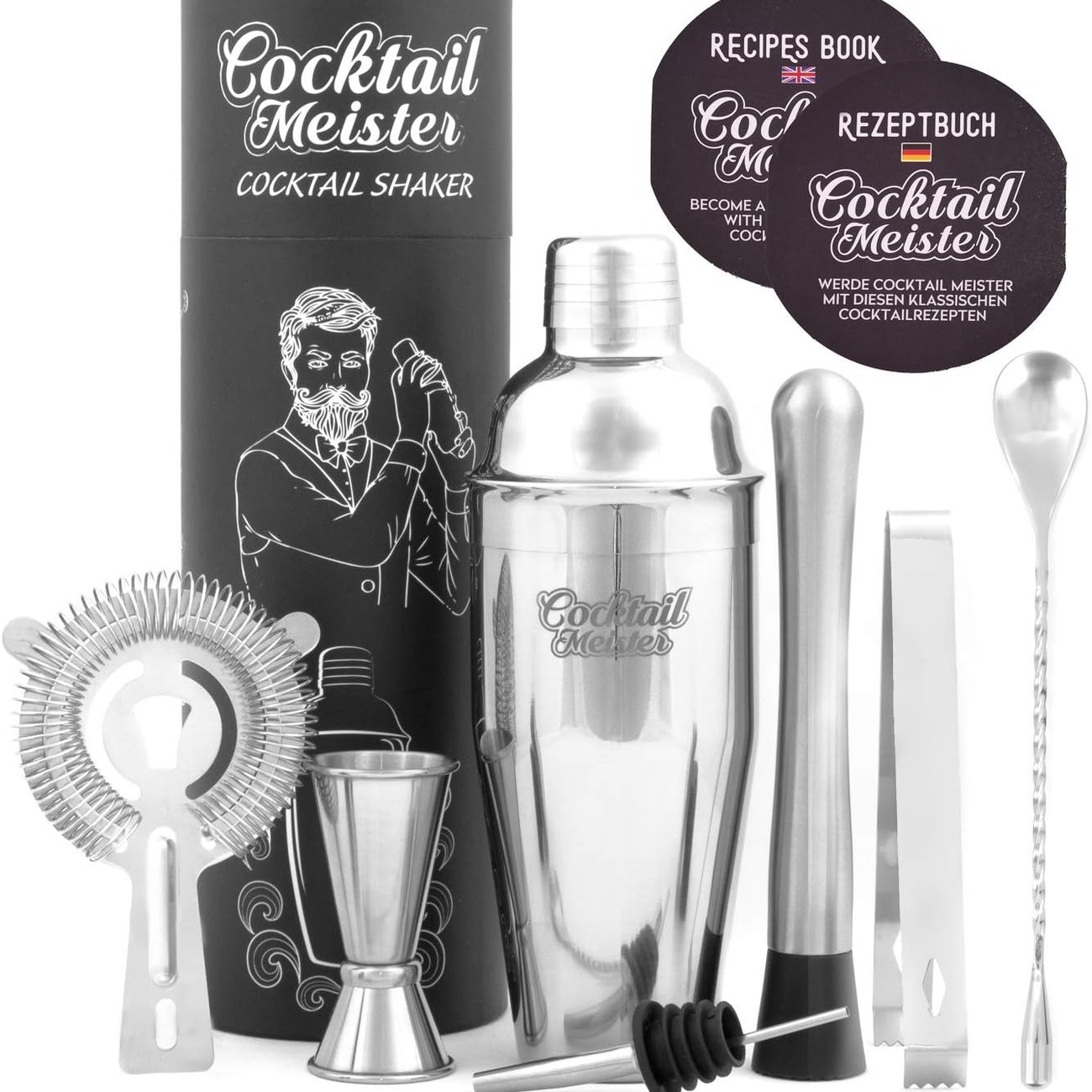 CocktailMeister Premium Cocktail Shaker Set