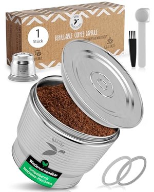 Mahona - Wiederbefüllbare Kaffeekapsel aus Edelstahl