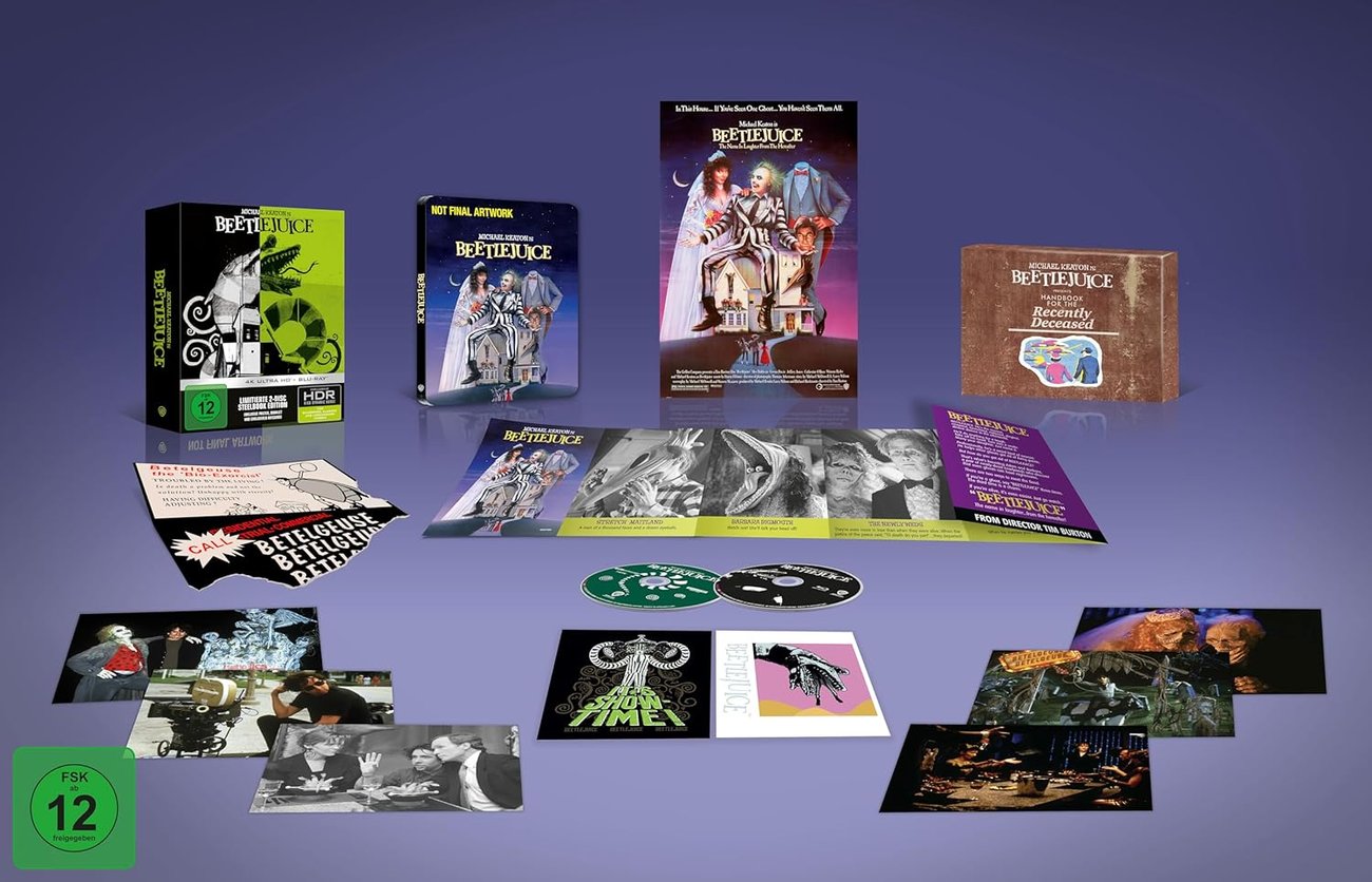 Beetlejuice - Ultimate Collector's Edition [4K Ultra HD] + [Blu-ray]