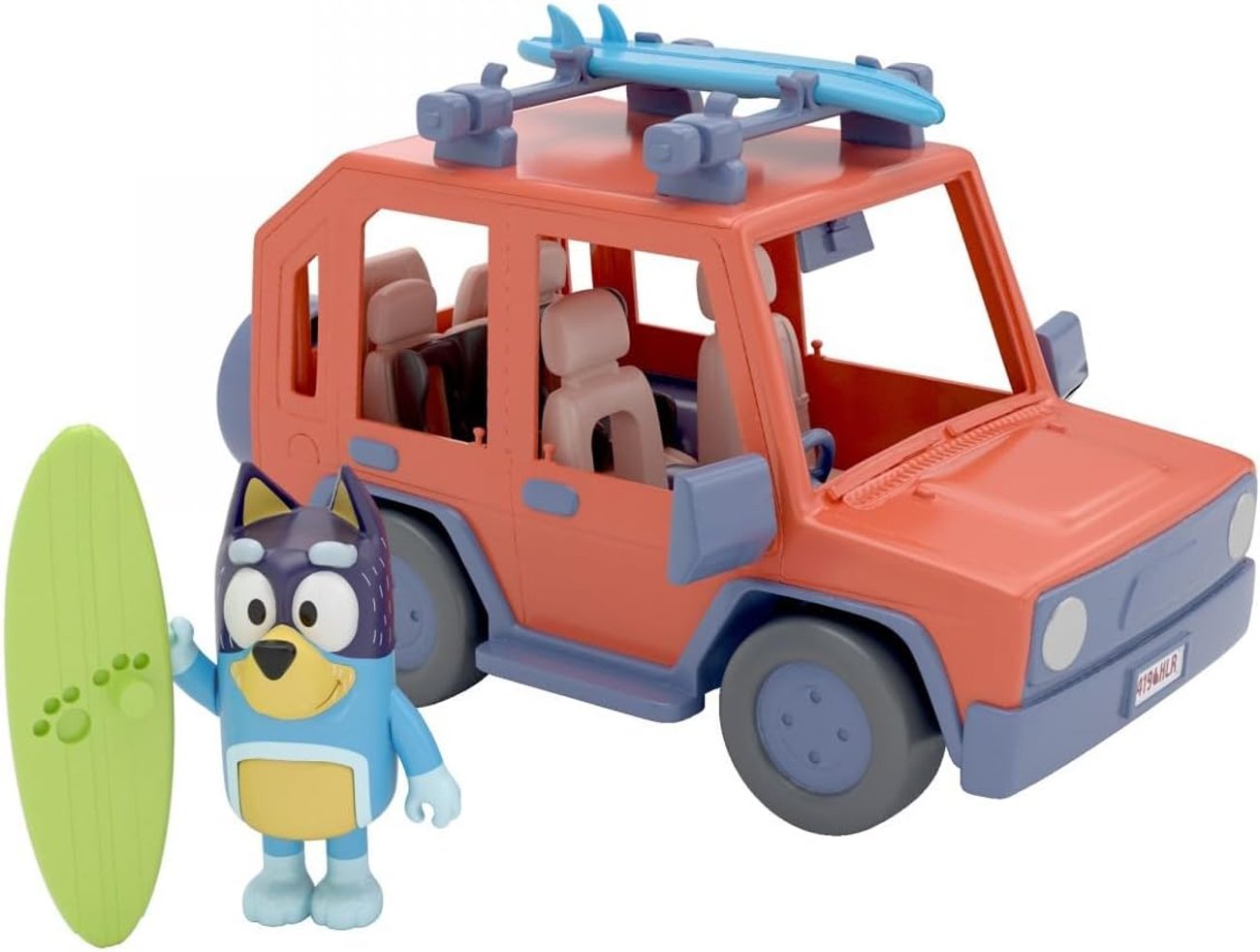 Bluey: Heeler-Familienwagen inklusive Bandit-Figur