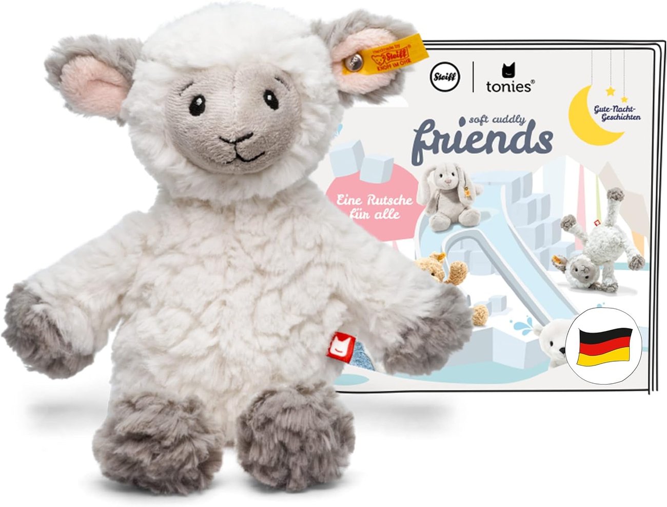 tonies Hörfiguren für Toniebox, Steiff Soft Cuddly Friends mit Hörspiel